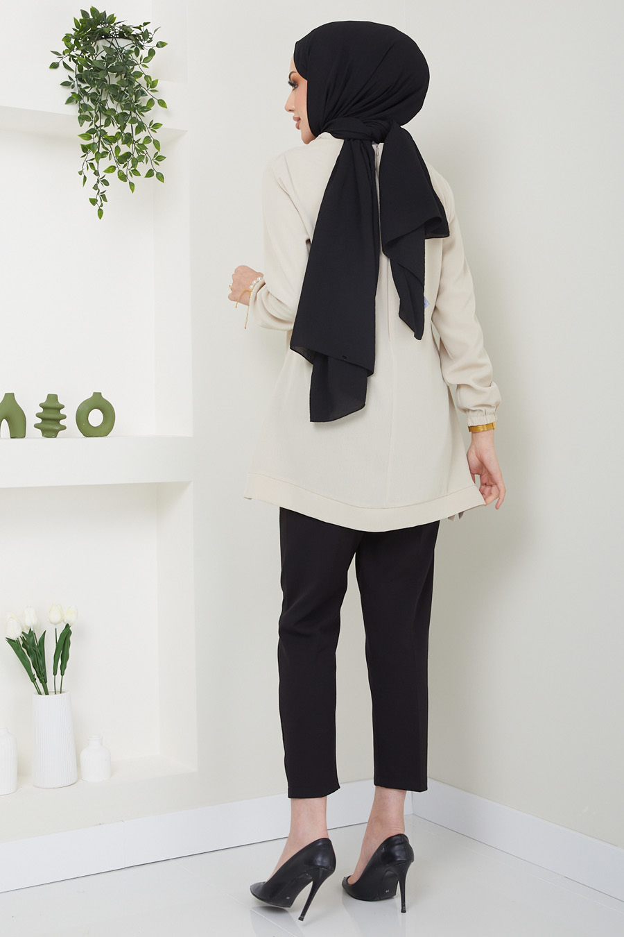 TUNIC - BEIGE  TUNIC - BEIGE
