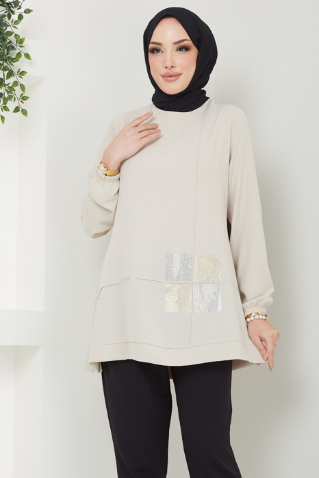 TUNIC - BEIGE 