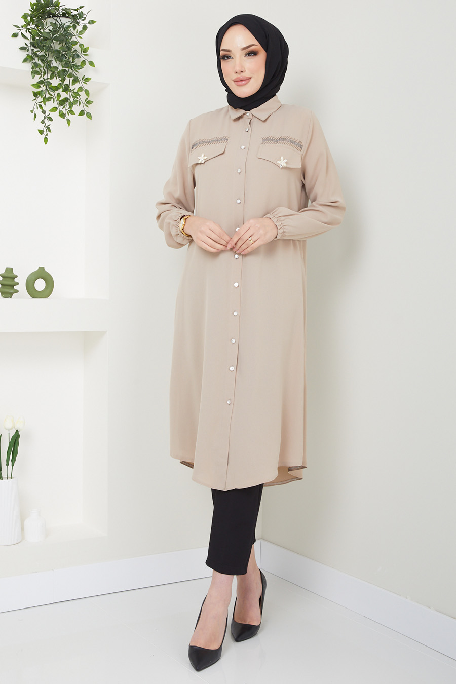 TUNIC - BEIGE TUNIC - BEIGE