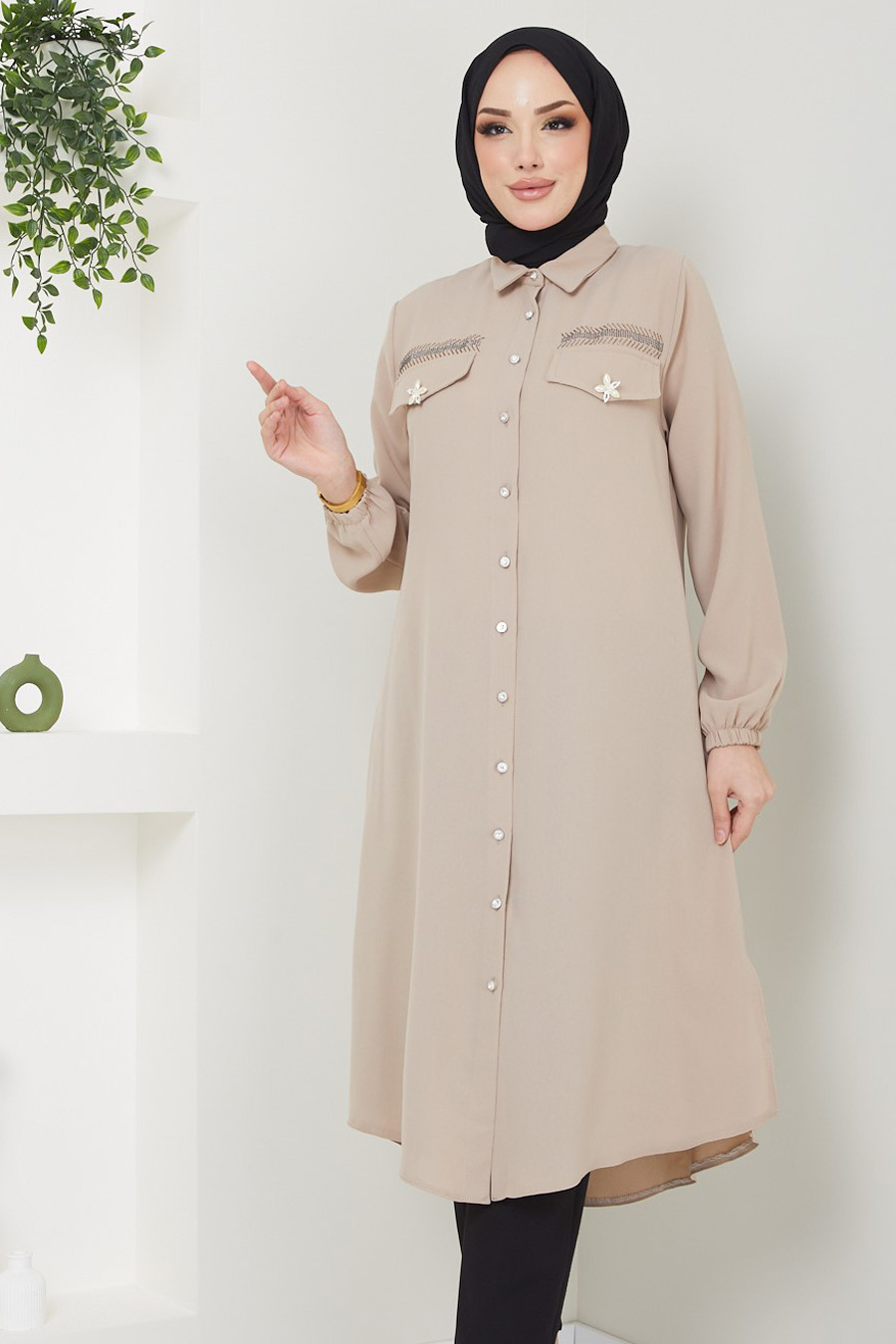 TUNIC - BEIGE TUNIC - BEIGE