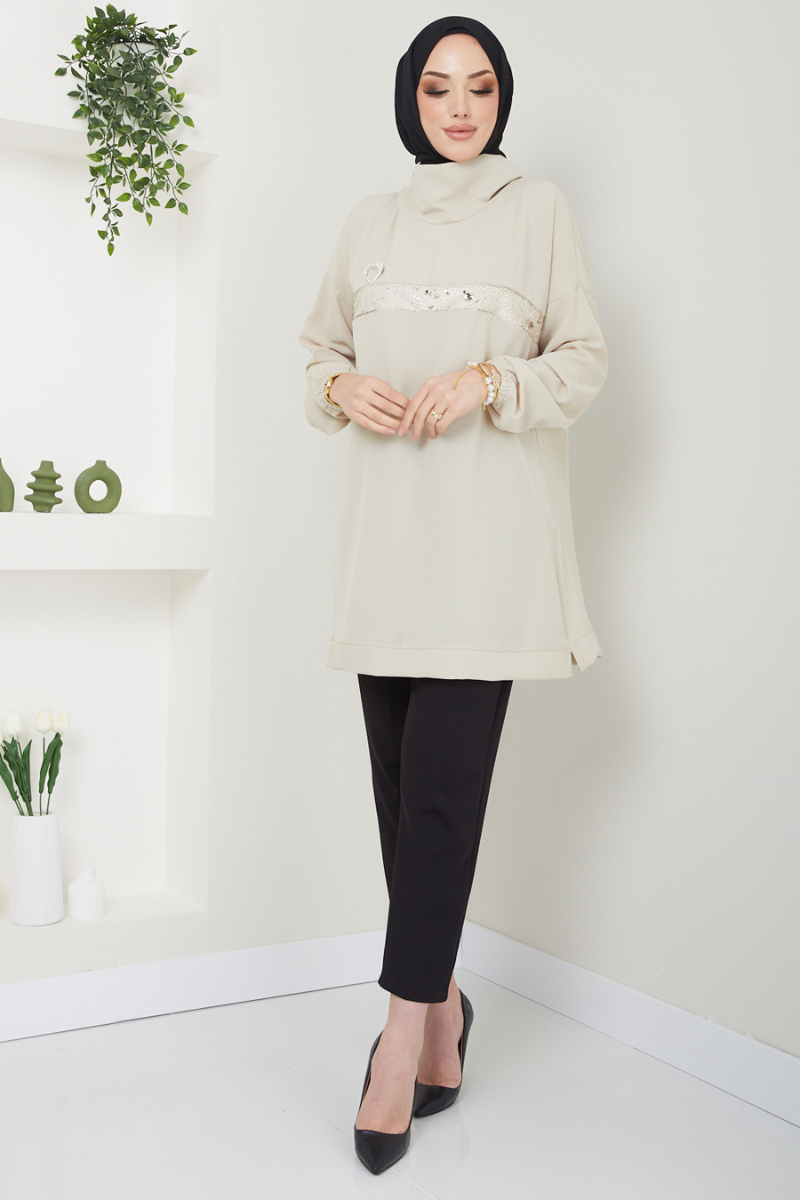 TUNIC - BEIGE