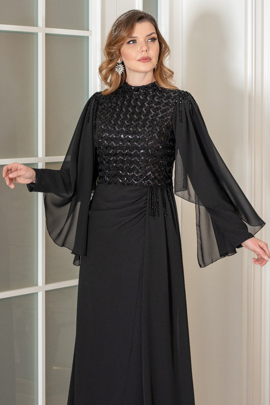 BLACK EVENİNG DRESS   