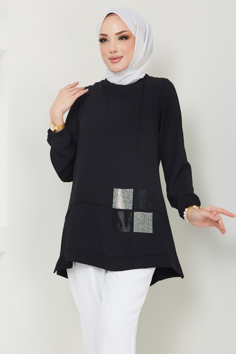TUNIC - BLACK
