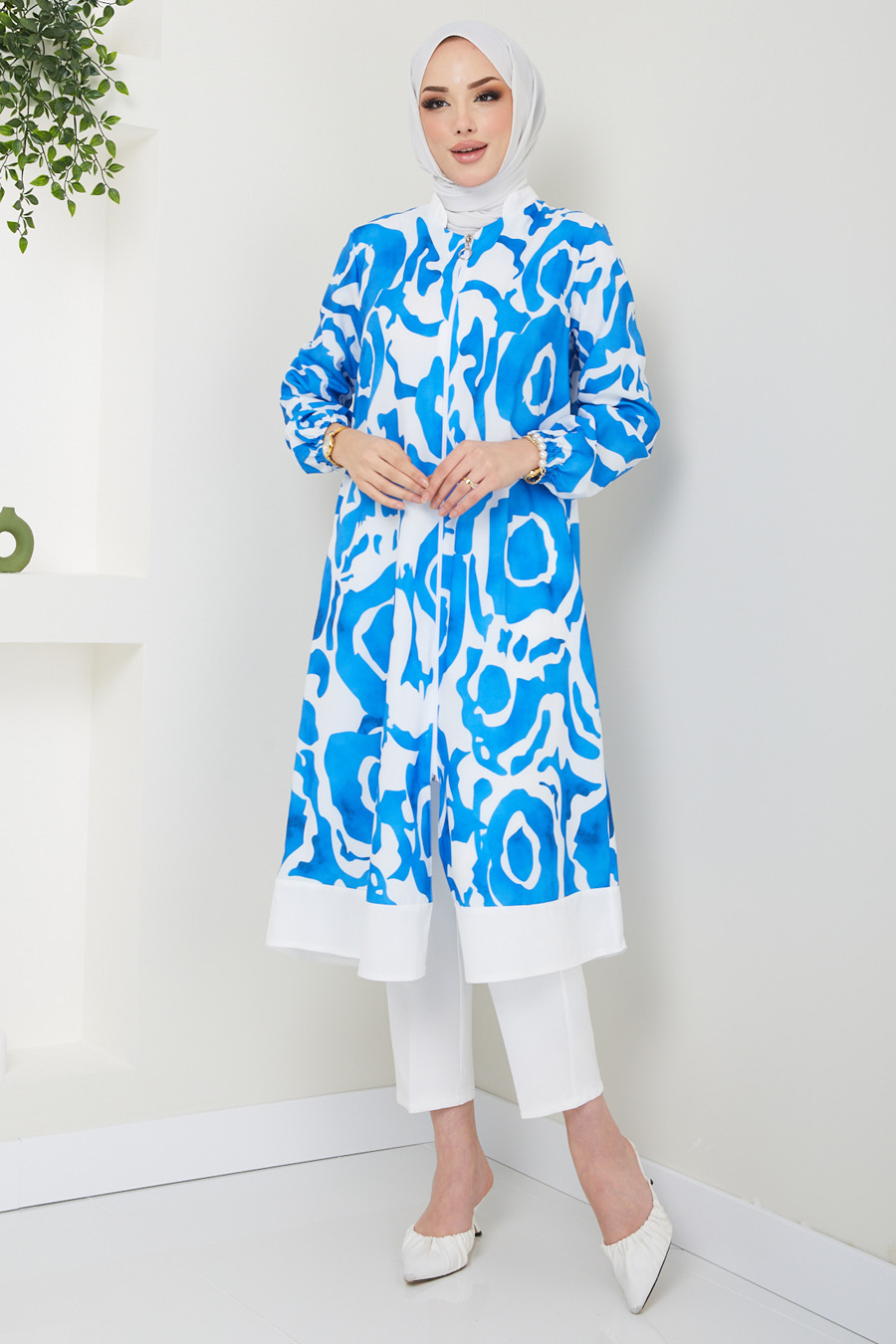 COAT  - BLUE  COAT  - BLUE