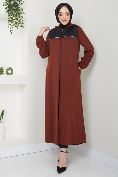 ABAYA - BRICK COLOR
