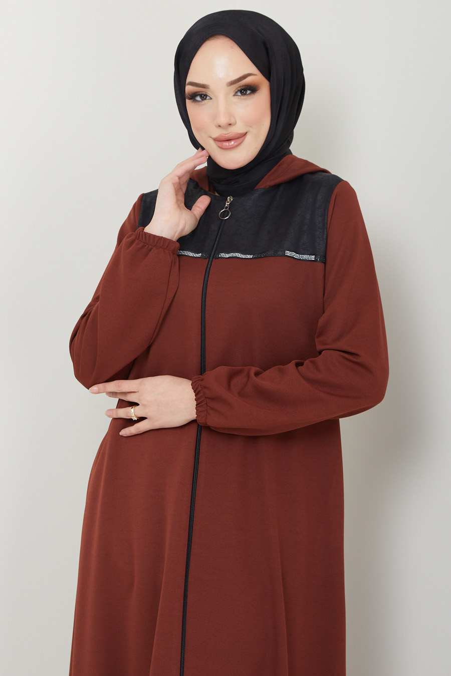 ABAYA - BRICK COLOR