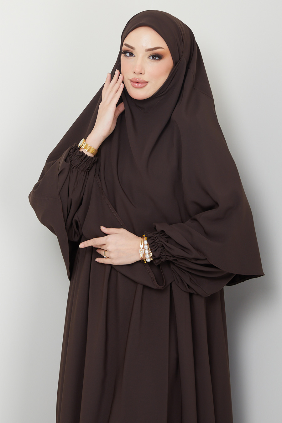 ABAYA - BROWN 