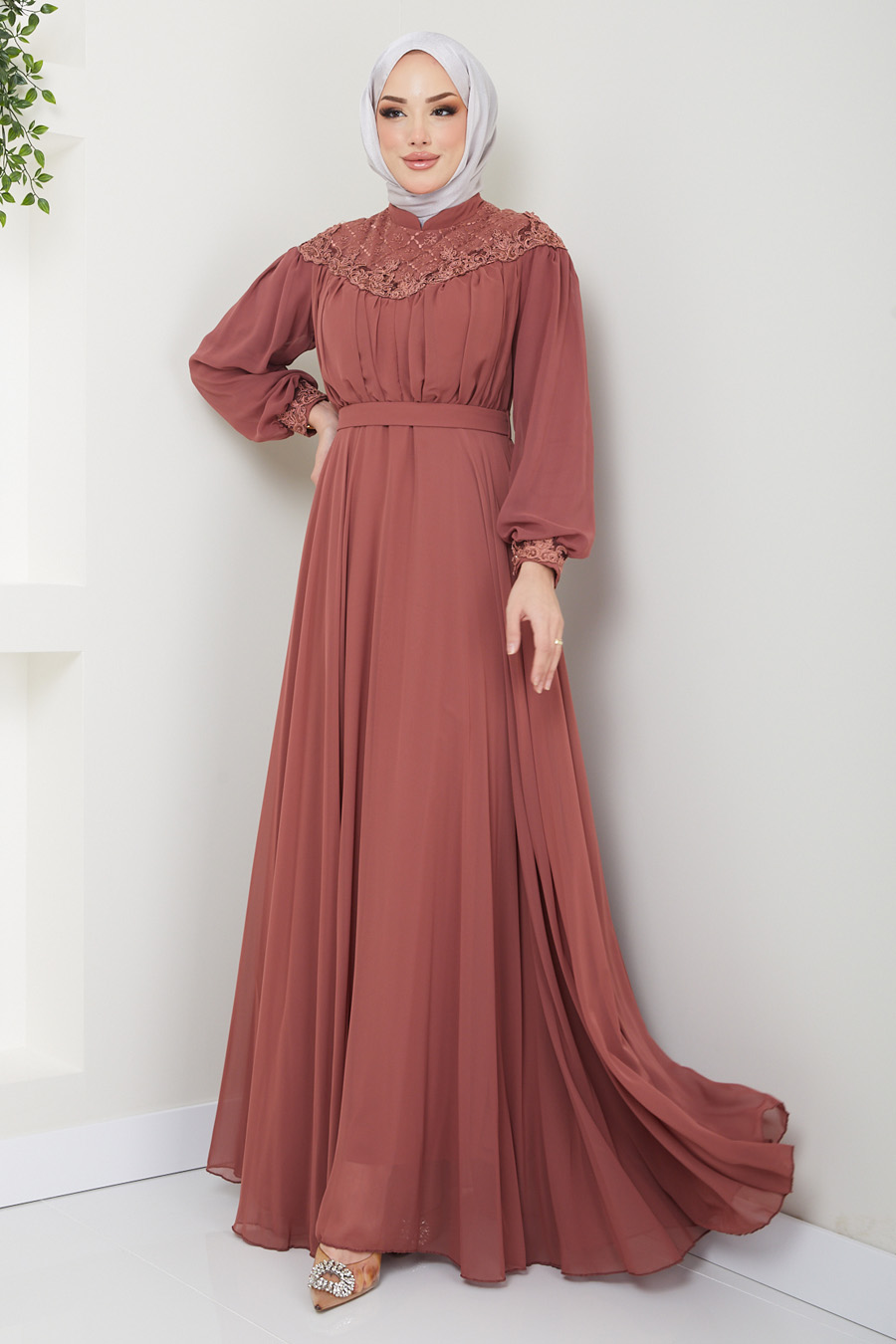 COPPERTONE EVENING DRESS 