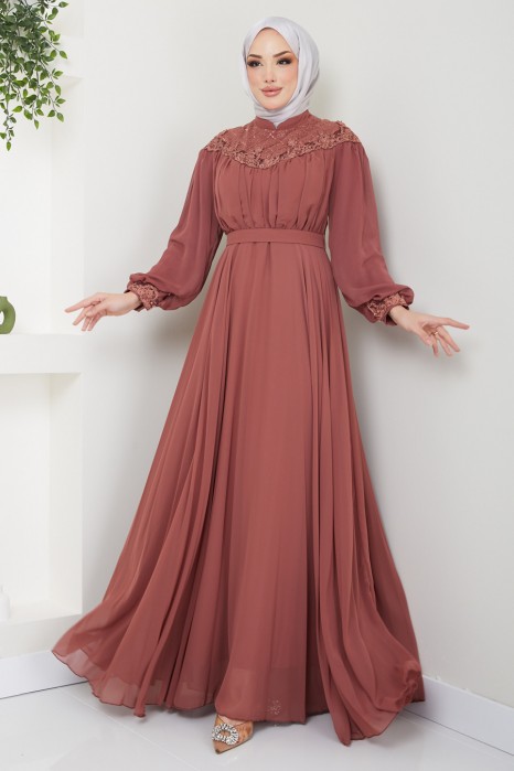 COPPERTONE EVENING DRESS 