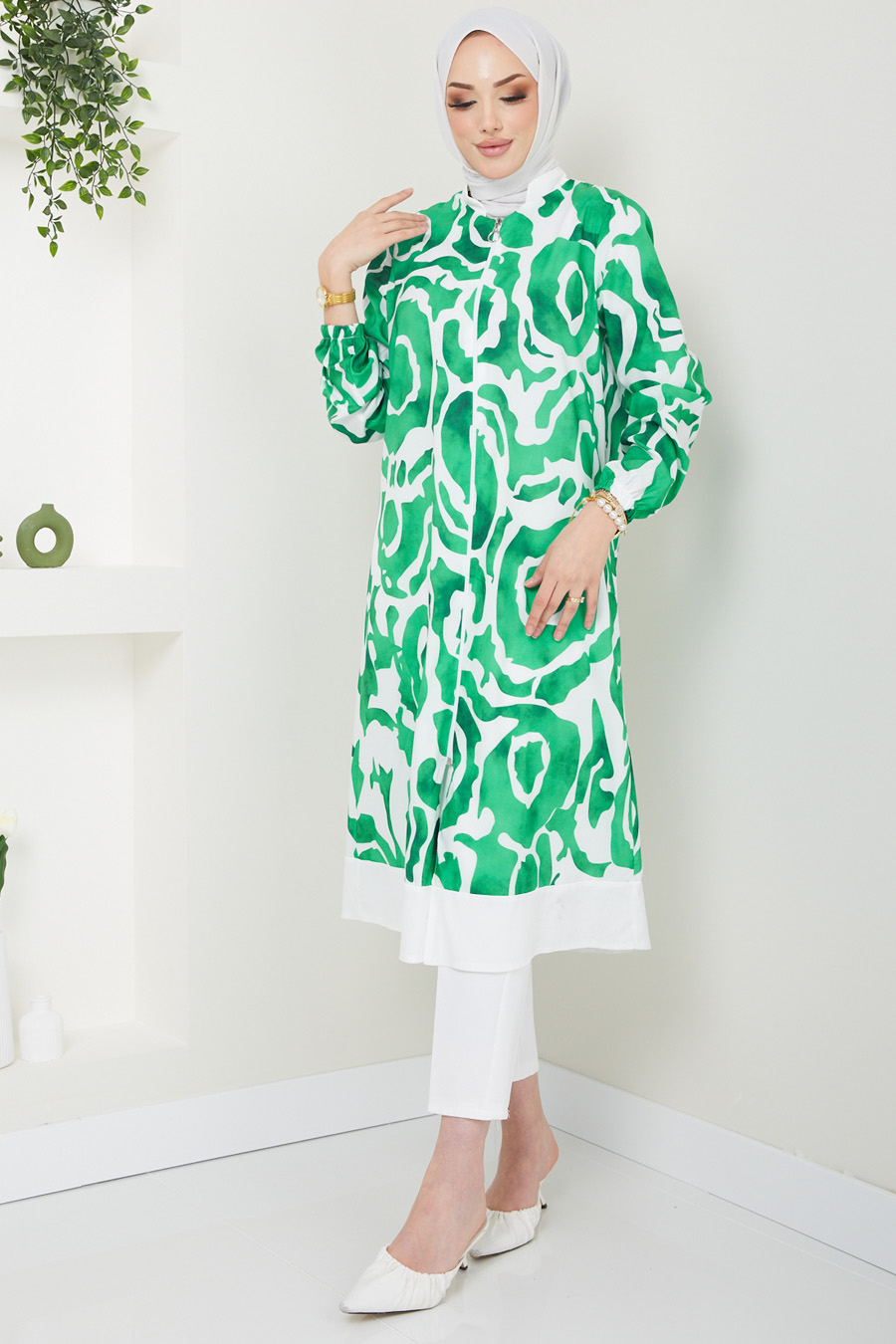 COAT  - GREEN COAT  - GREEN