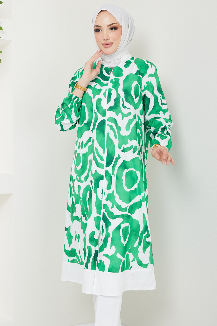 COAT  - GREEN COAT  - GREEN