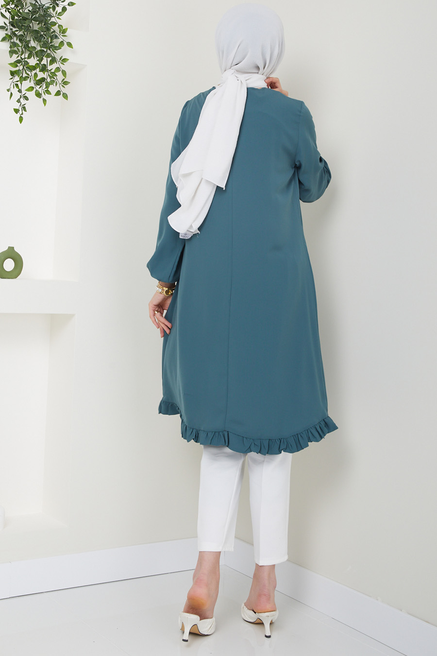 GREEN  TUNIC  GREEN  TUNIC