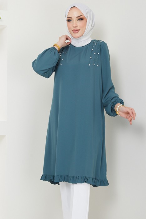 GREEN  TUNIC 