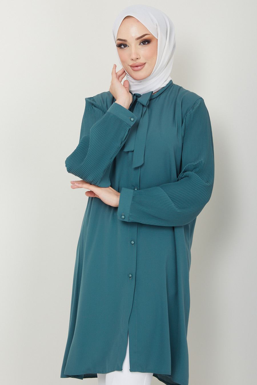 GREEN TUNIC   GREEN TUNIC