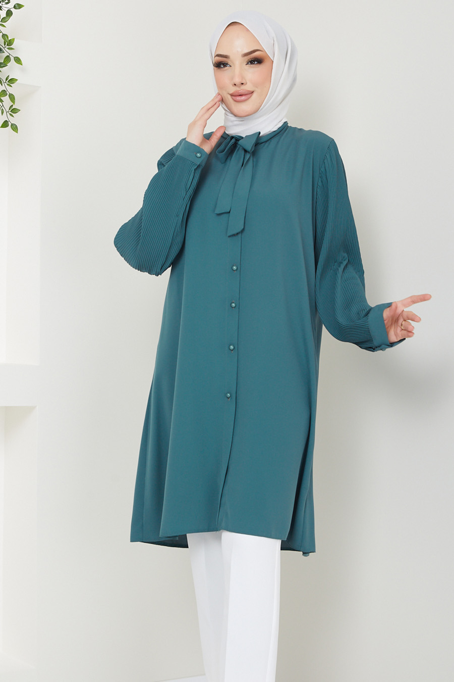 GREEN TUNIC   GREEN TUNIC