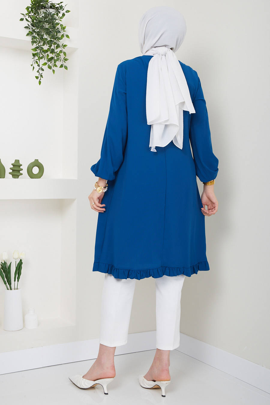 INDIGO COLOR   TUNIC  INDIGO COLOR   TUNIC
