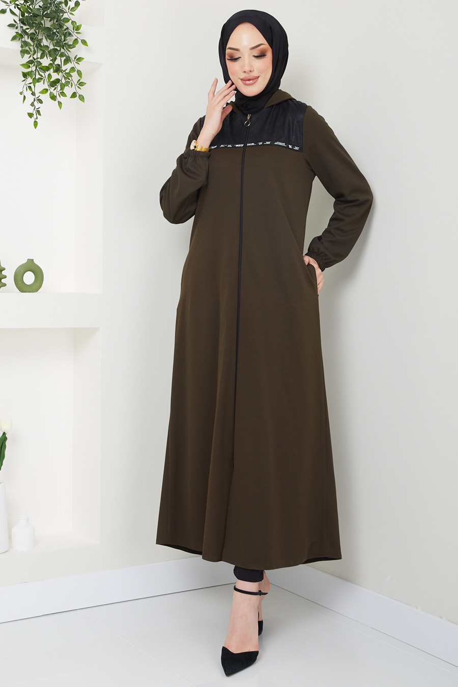 ABAYA - KHAKI COLOR