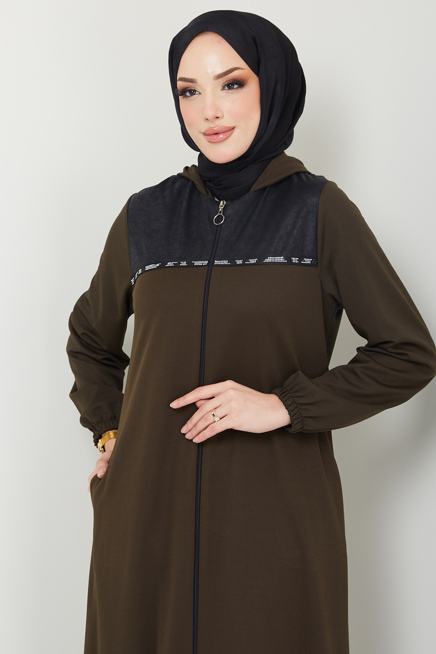 ABAYA - KHAKI COLOR