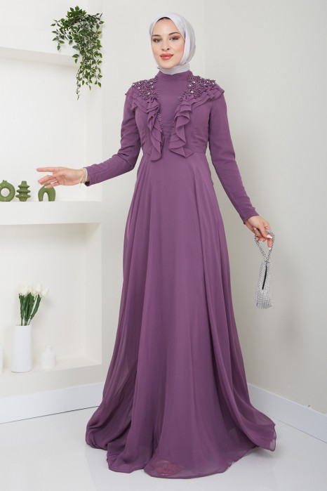 LILA  EVENİNG DRESS