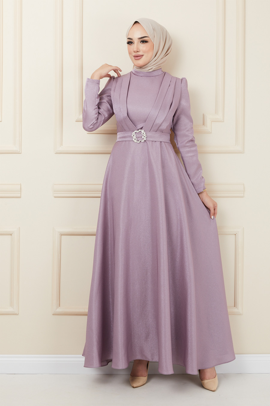 LILA EVENING DRESS  