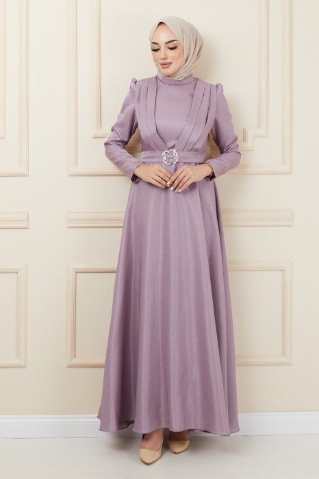 LILA EVENING DRESS  