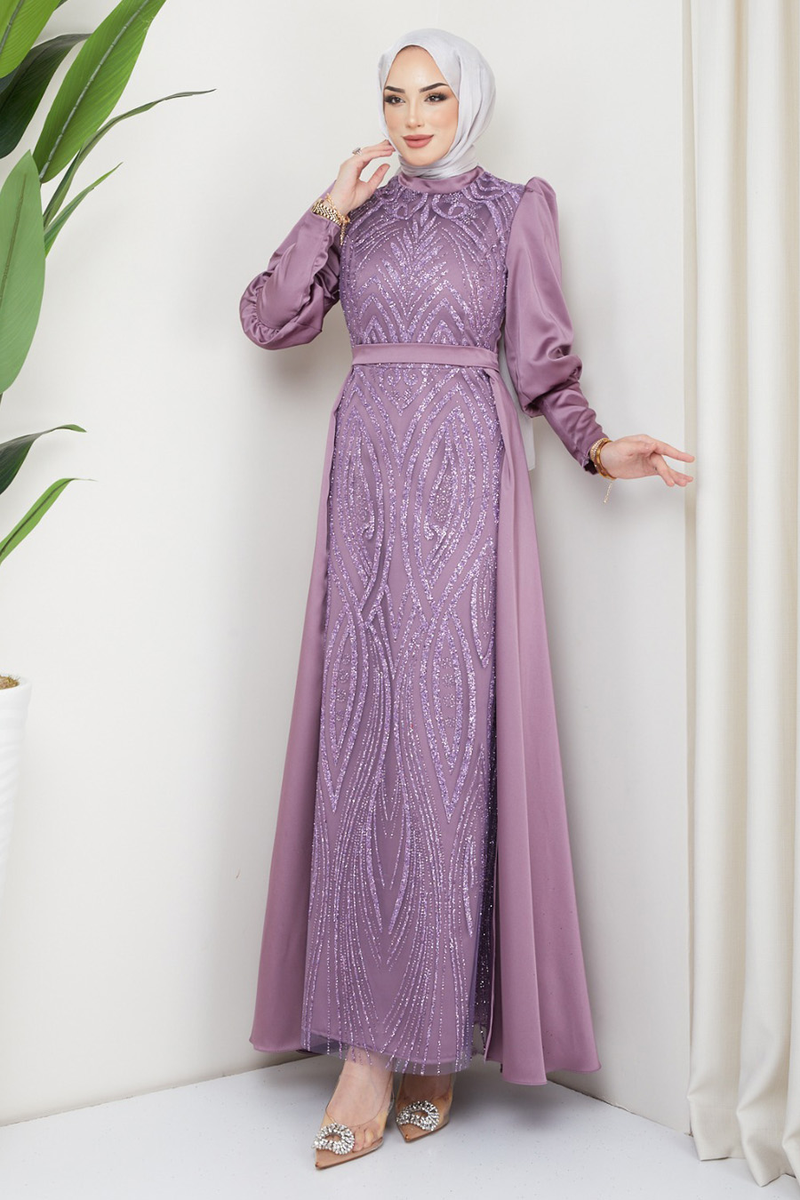LILA EVENING DRESS   LILA EVENING DRESS