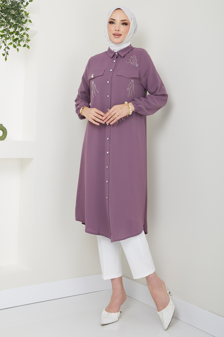 TUNIC - LILA TUNIC - LILA
