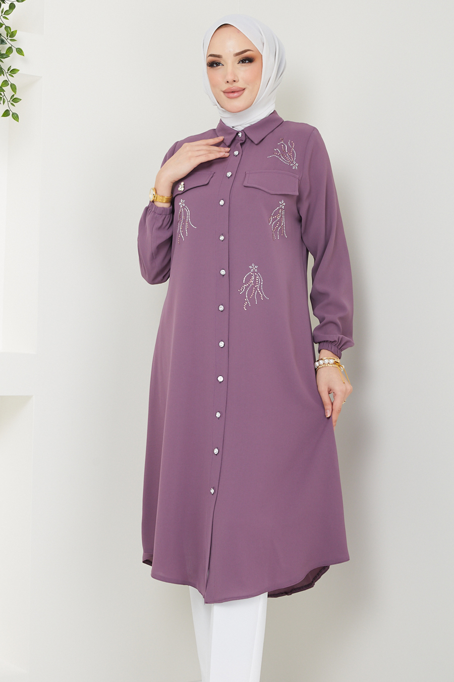 TUNIC - LILA TUNIC - LILA