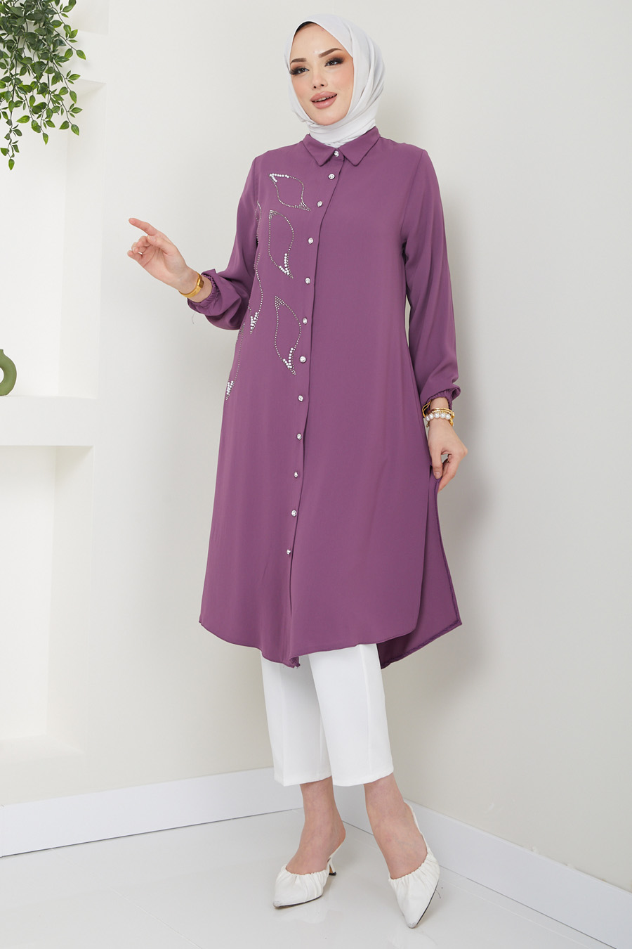 TUNIC - LILA TUNIC - LILA
