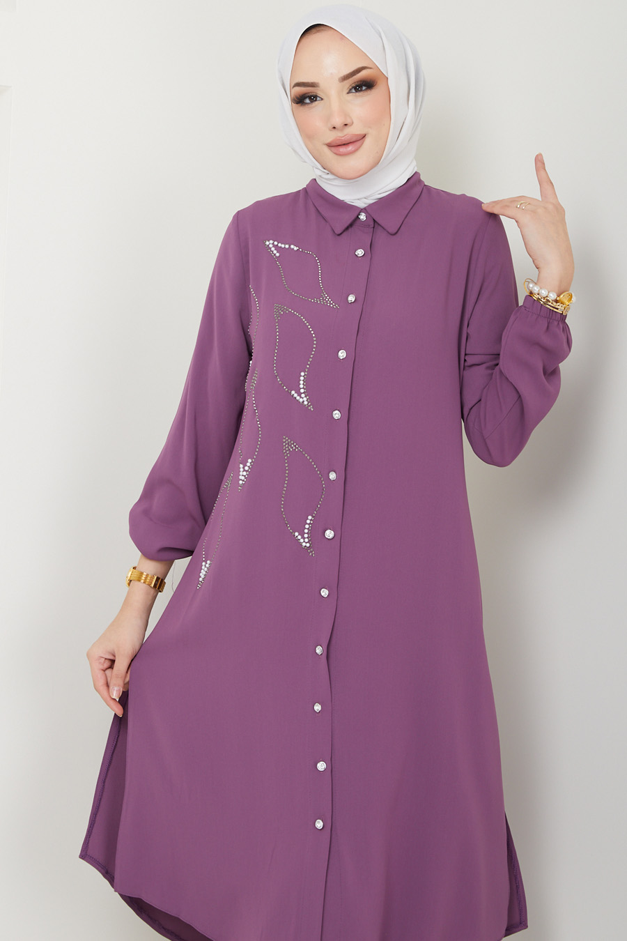 TUNIC - LILA TUNIC - LILA