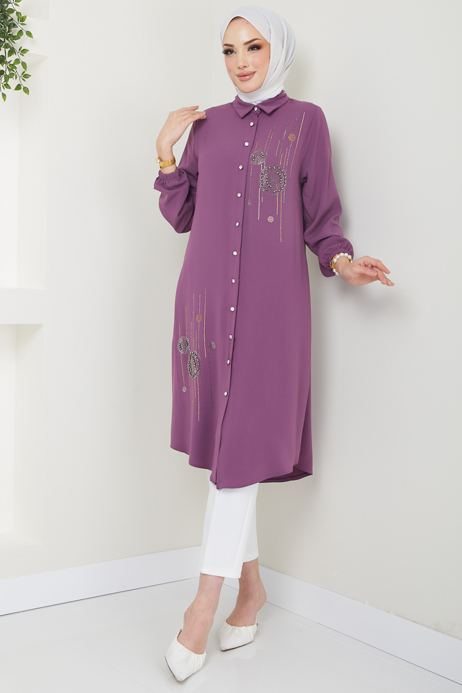 TUNIC - LILA TUNIC - LILA