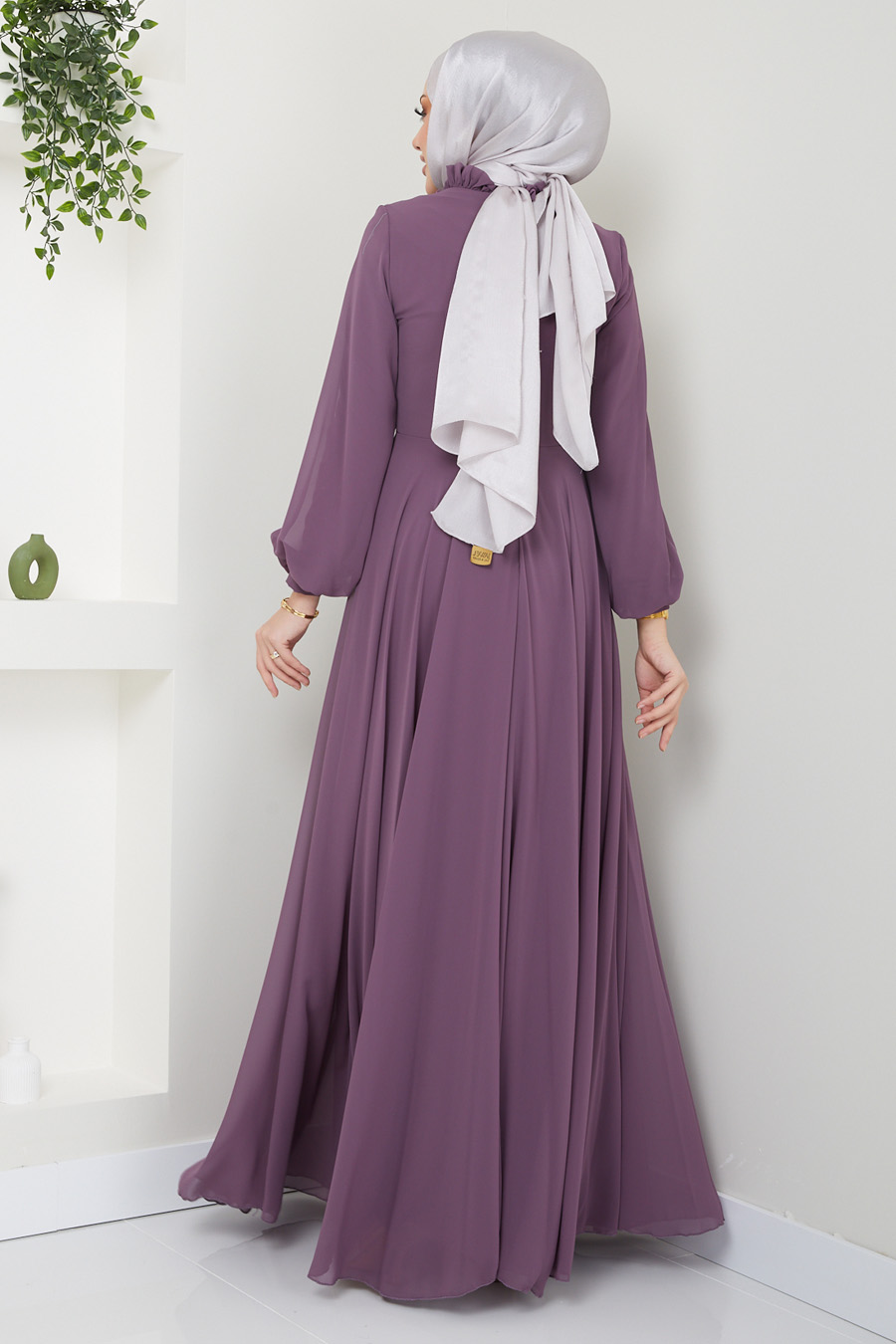 LİLAC EVENING DRESS 