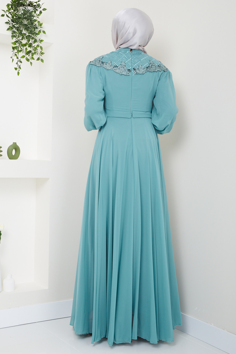 MINT EVENING DRESS 