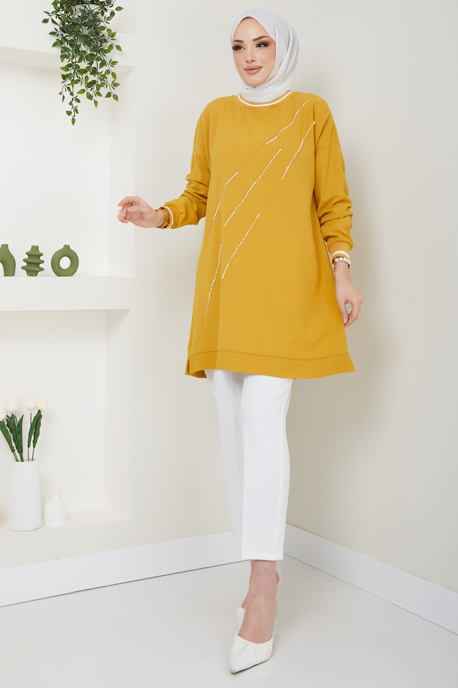TUNIC - MUSTARD TUNIC - MUSTARD