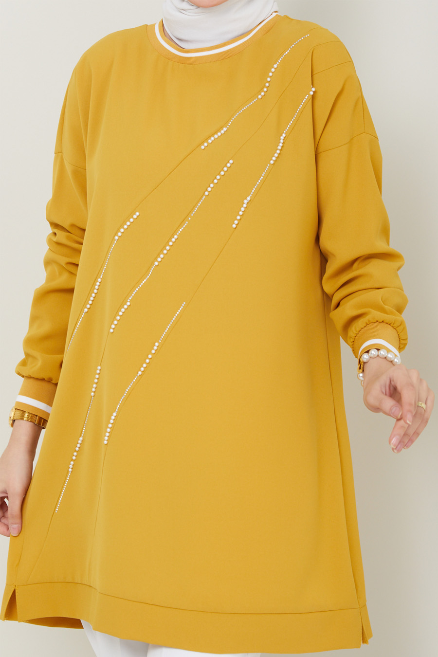 TUNIC - MUSTARD TUNIC - MUSTARD
