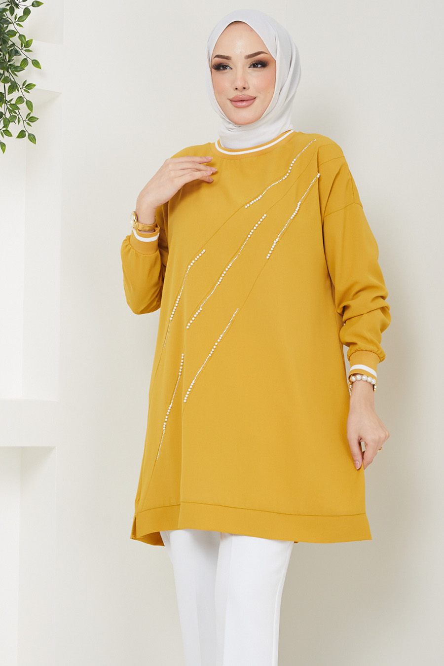 TUNIC - MUSTARD TUNIC - MUSTARD
