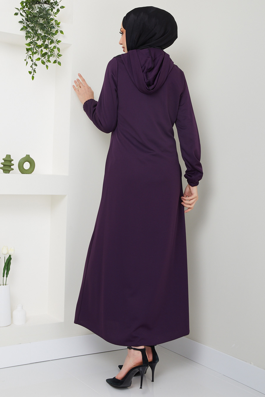 ABAYA - PURPLE