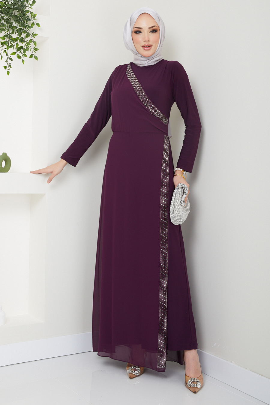 PURPLE JUMPSUIT 