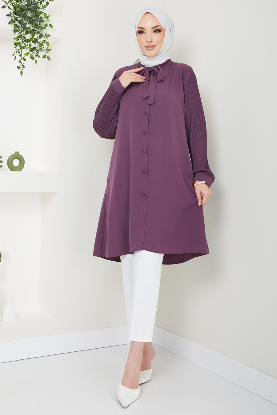 PURPLE TUNIC   PURPLE TUNIC