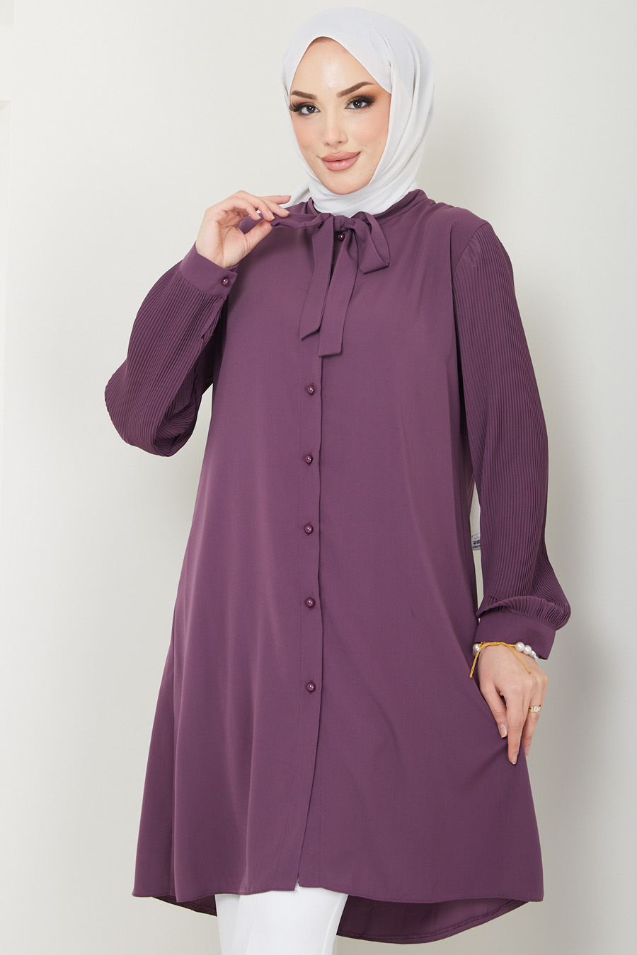 PURPLE TUNIC   PURPLE TUNIC