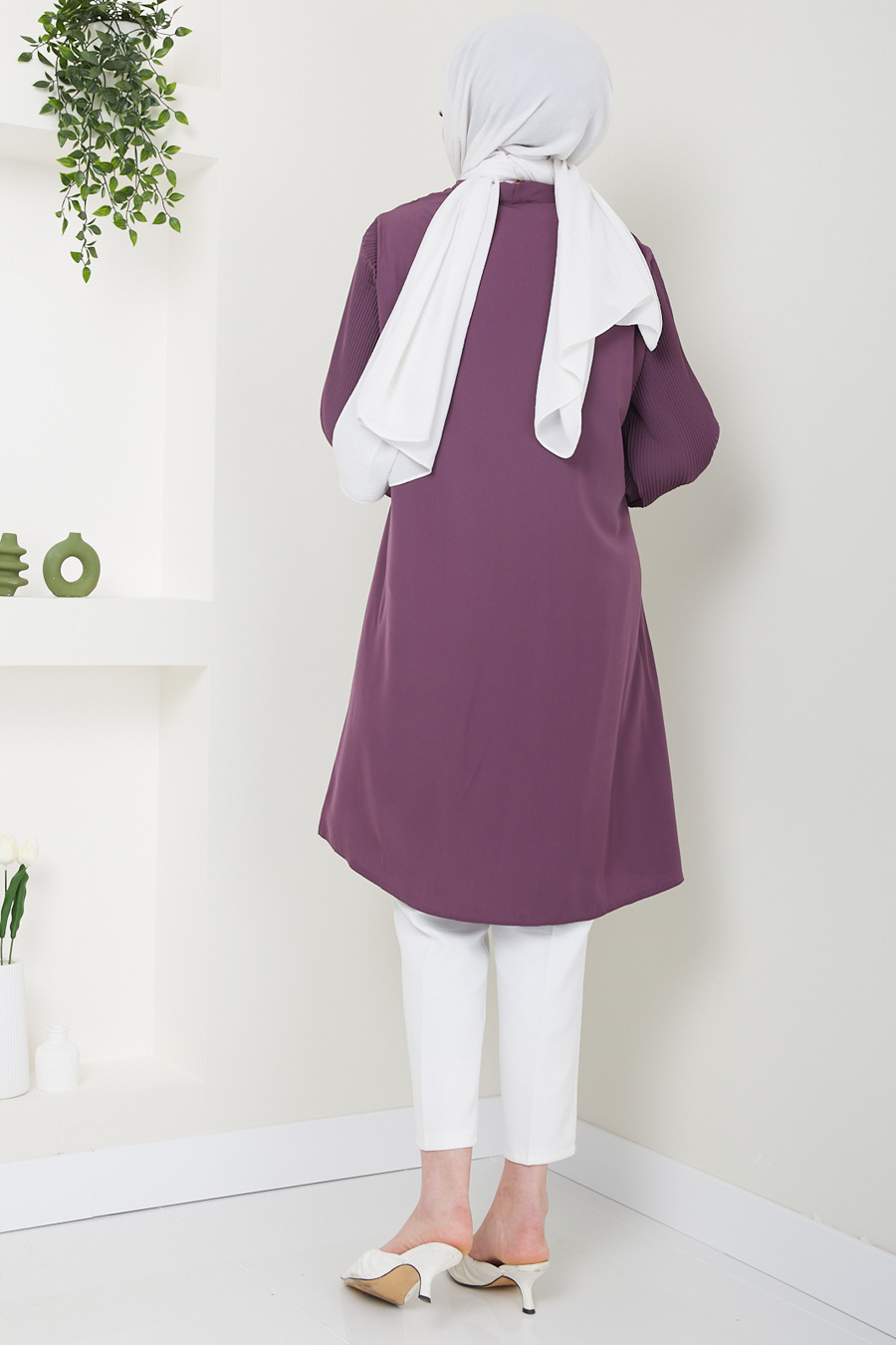 PURPLE TUNIC   PURPLE TUNIC