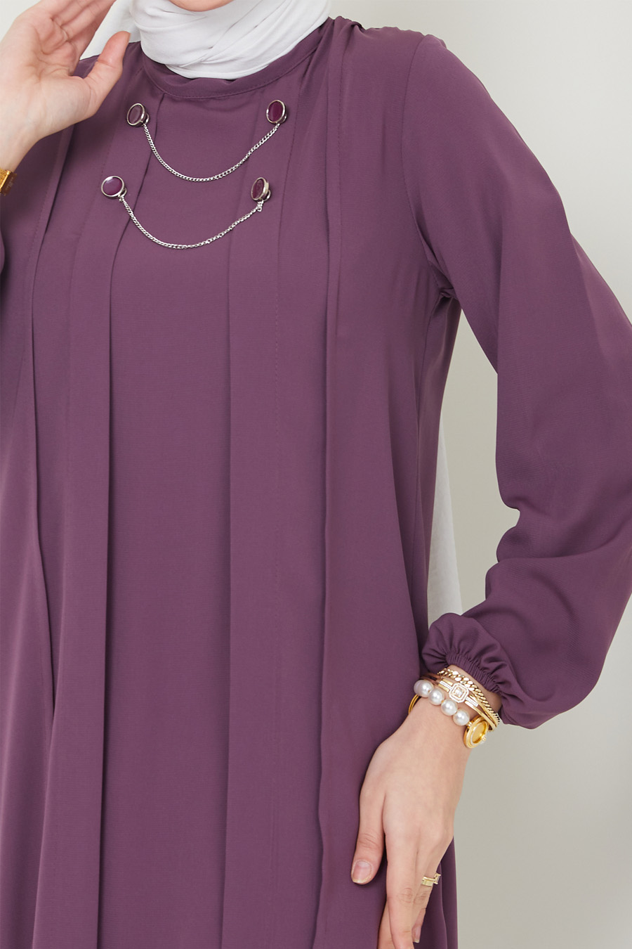 PURPLE TUNIC  PURPLE TUNIC