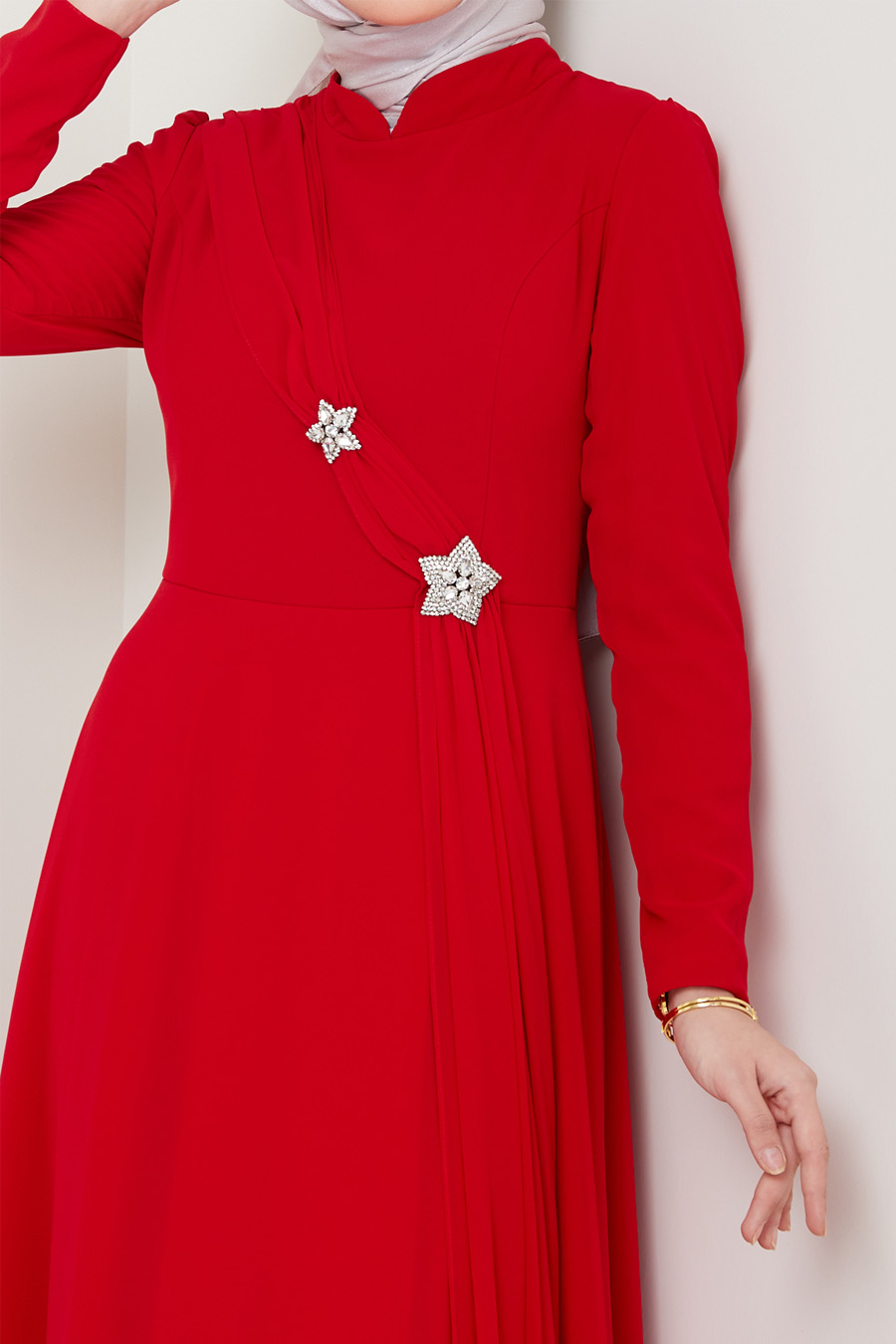 RED EVENING DRESS  RED EVENING DRESS