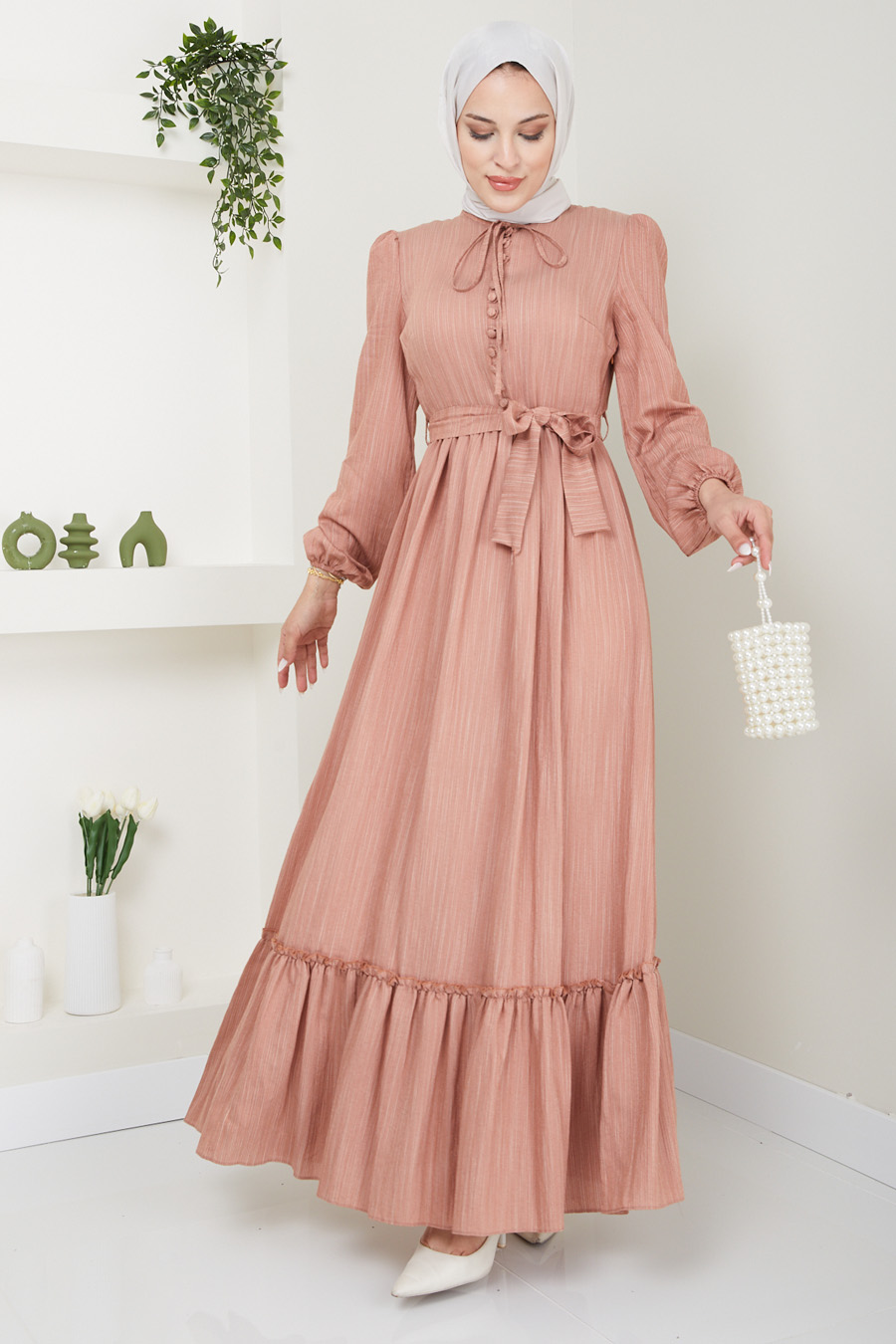 ROSE COLOR DRESS ROSE COLOR DRESS