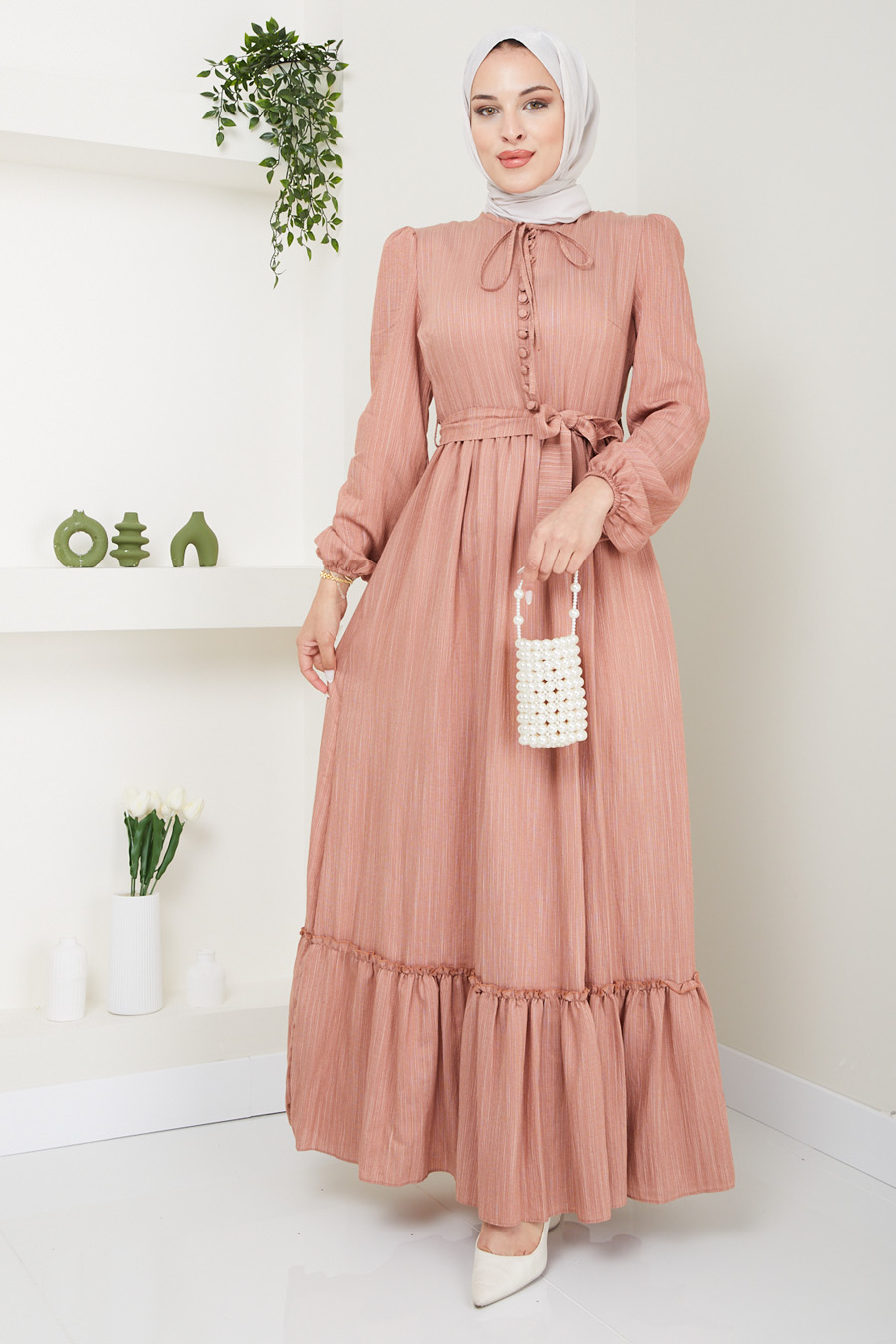 ROSE COLOR DRESS ROSE COLOR DRESS
