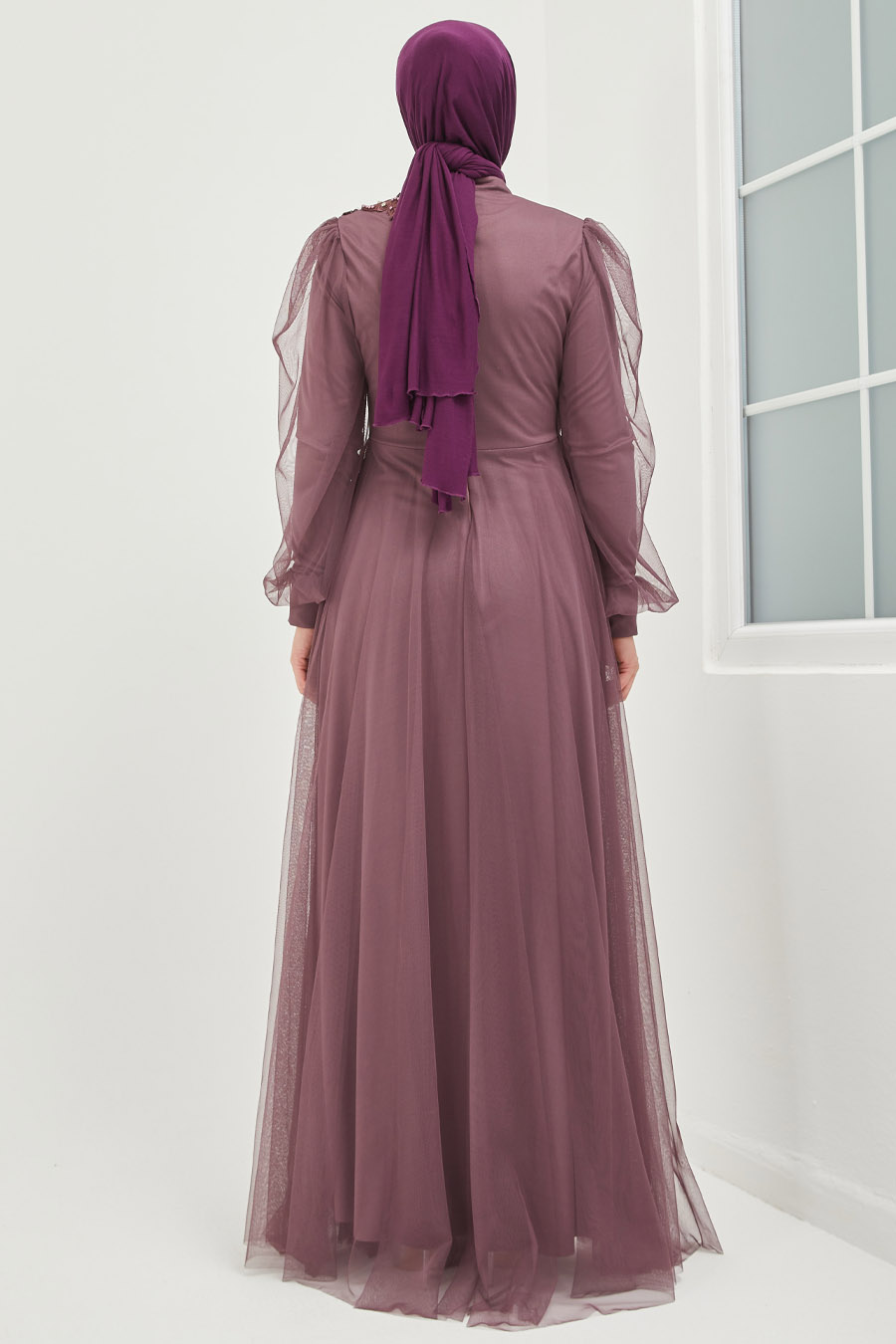 ROSE COLOR EVENING DRESS ROSE COLOR EVENING DRESS