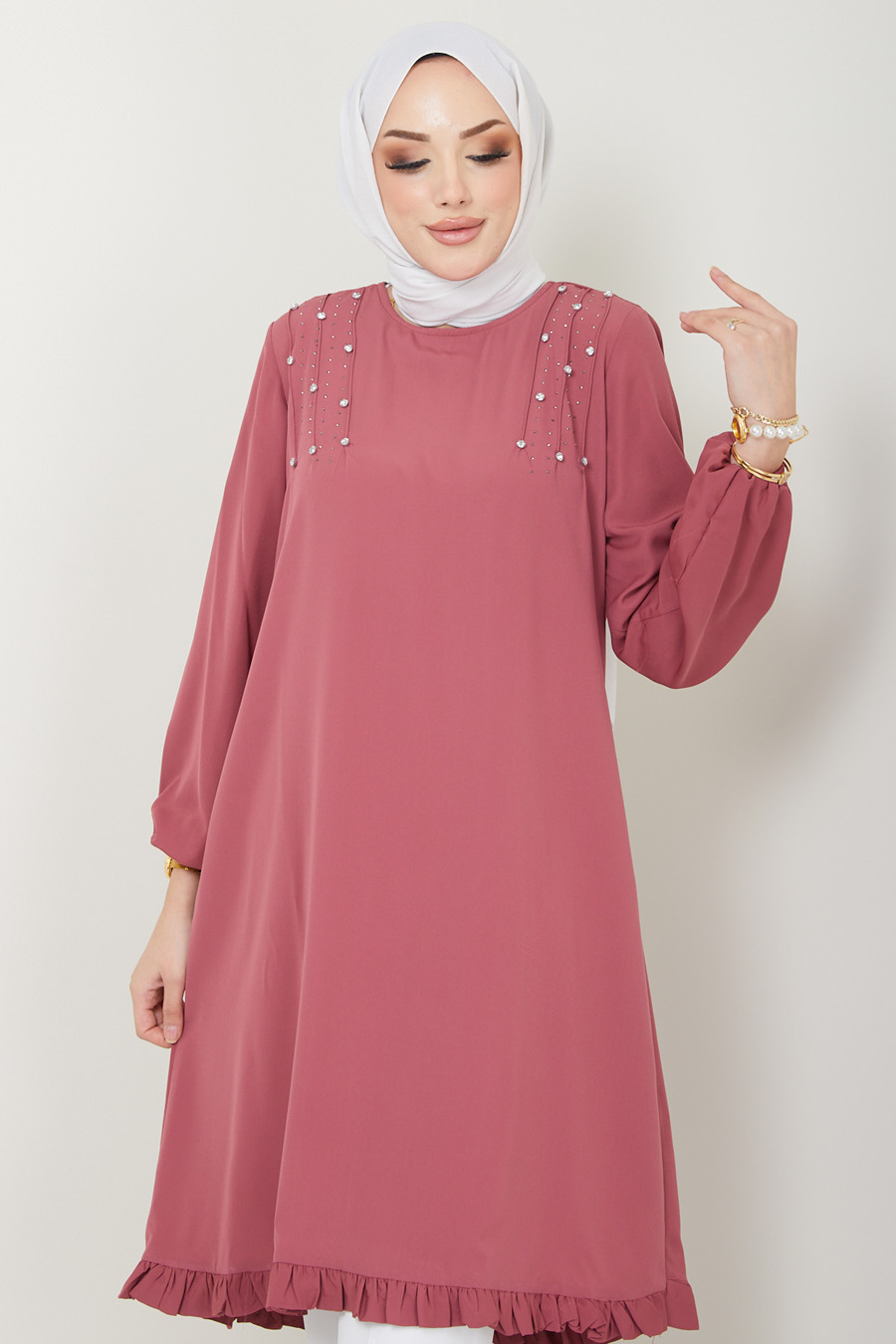 ROSE COLOR  TUNIC  ROSE COLOR  TUNIC