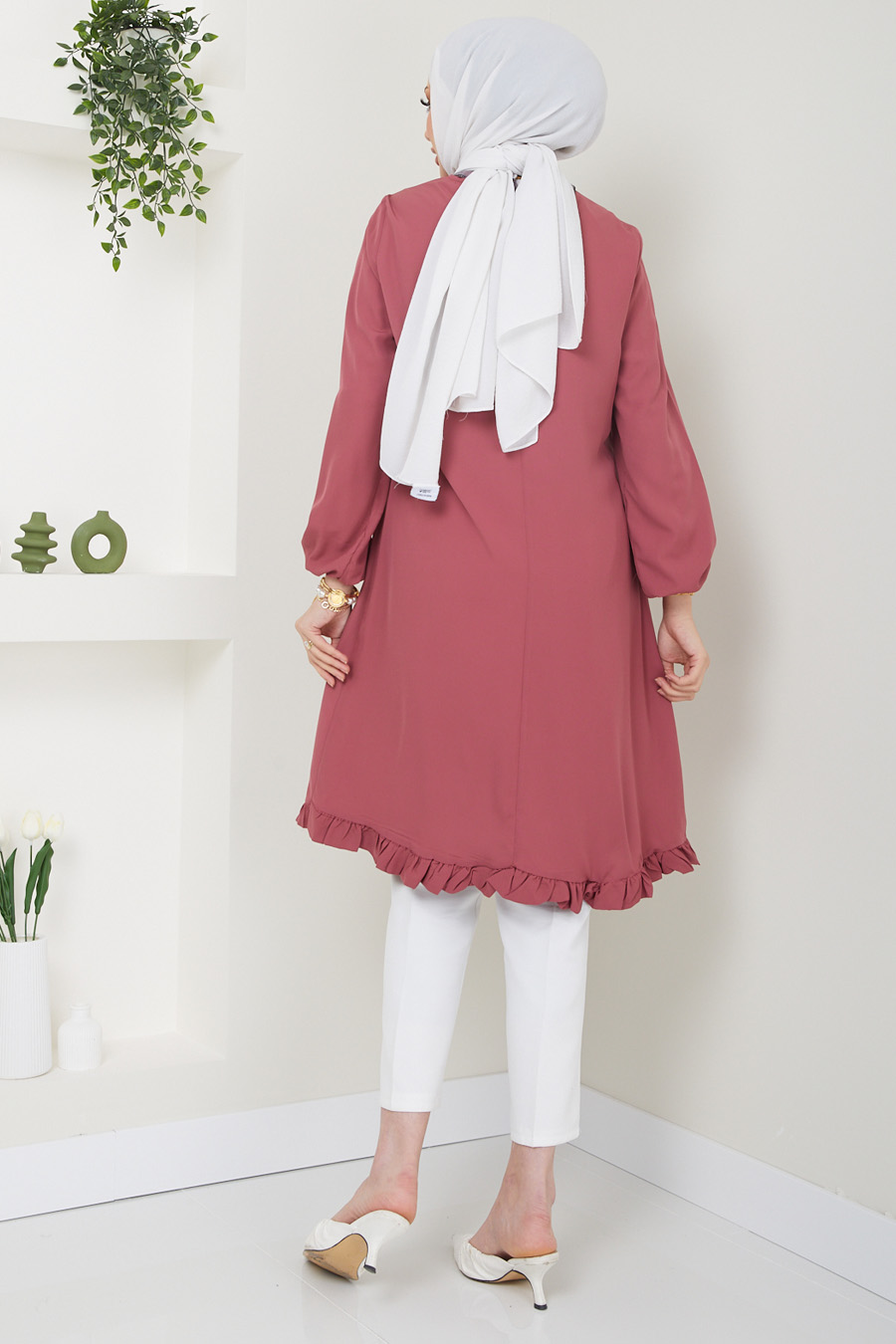 ROSE COLOR  TUNIC  ROSE COLOR  TUNIC