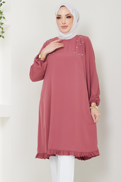 ROSE COLOR  TUNIC 