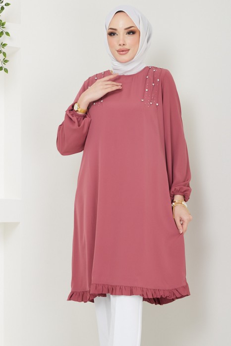ROSE COLOR  TUNIC 